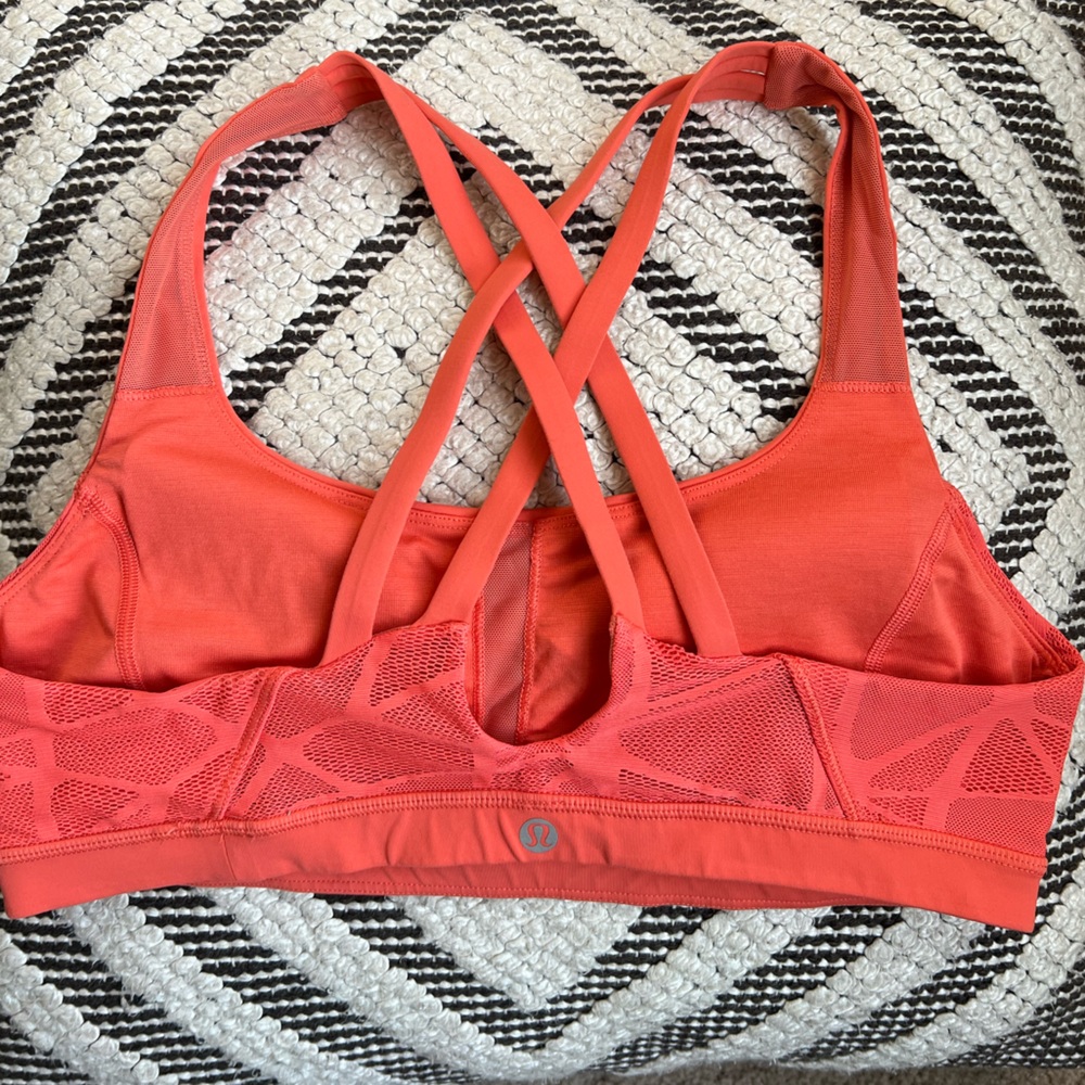Lululemon Energy Bra Size 10 limited Edition Mesh lace